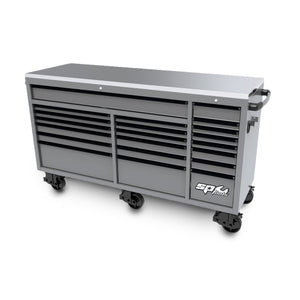 Boîte à outils triple banque SUMO TRADE de 73 po à 21 tiroirs