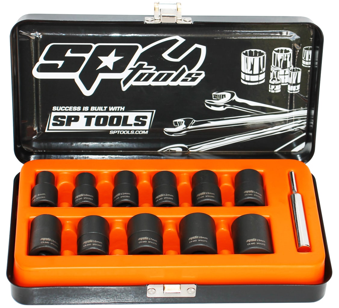 12PC IMPACT EXTRACTION SOCKET SET