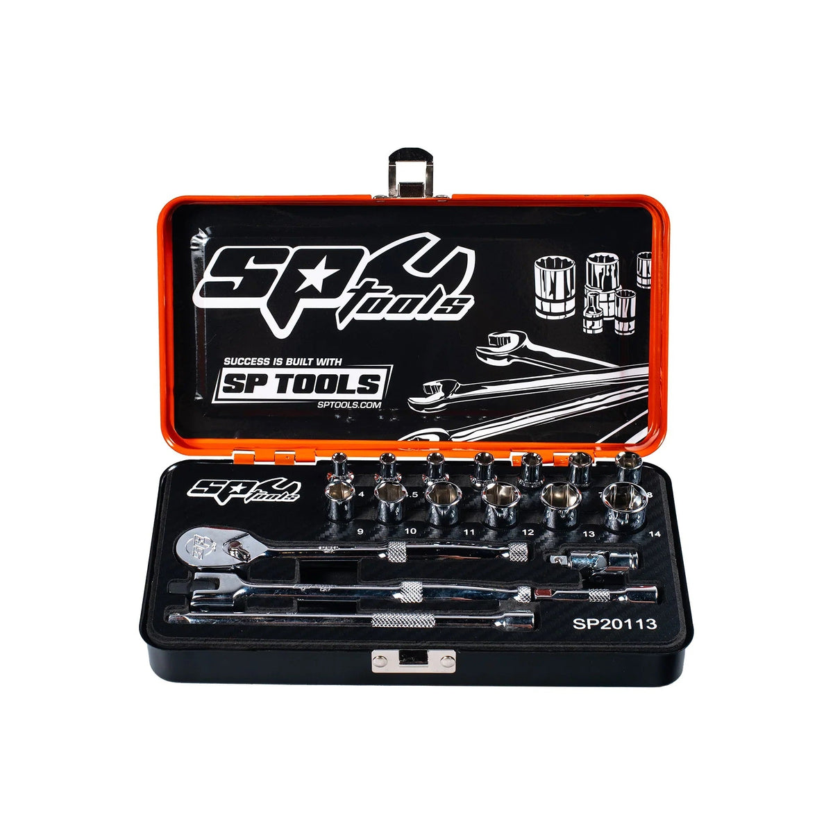 18PC 1/4&quot; DRIVE 6PT GENERAL SERVICE SOCKET SET