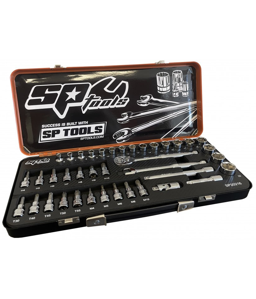 39PC 3/8&quot; DRIVE 6PT GENERAL SERVICE SOCKET SET