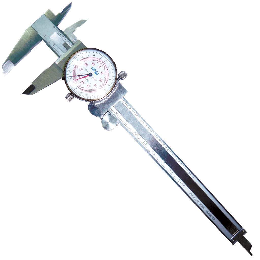 6” METRIC/SAE DIAL VERNIER CALIPERS - DIAL GAUGE