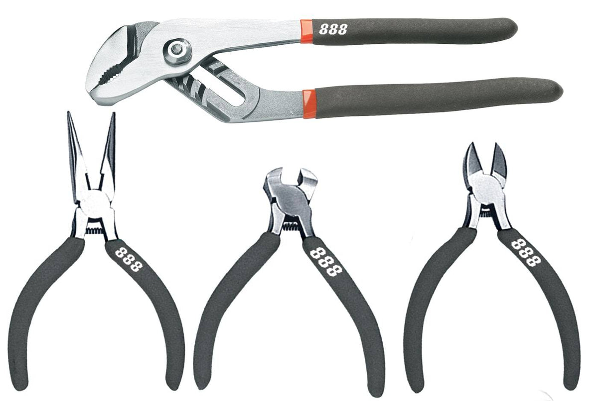 Plier/Cutter Set - Mini - 4pc