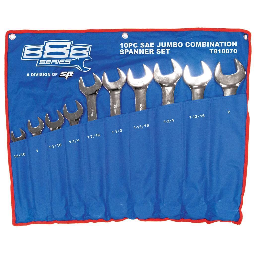 10PC 888 SERIES® JUMBO SAE COMBINATION WRENCH SET