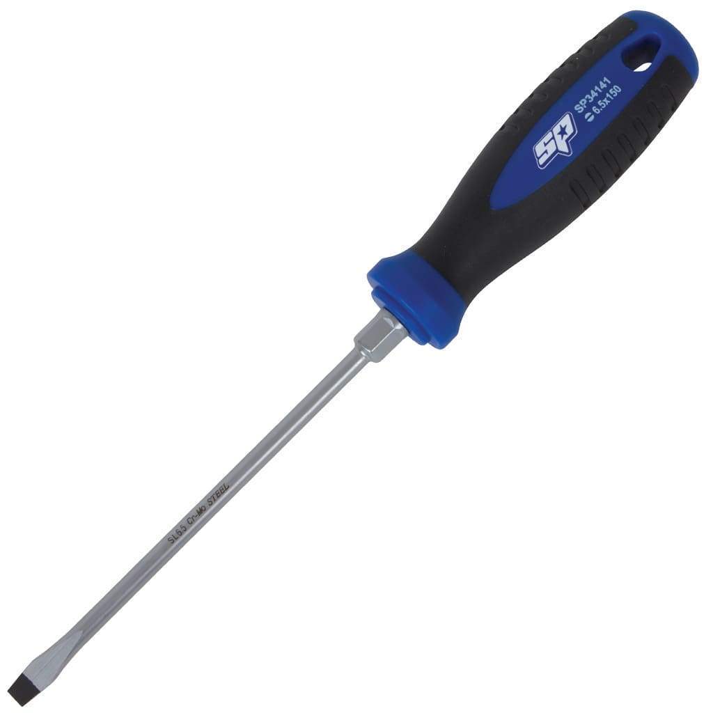 FLAT TIP SOFT-GRIP SCREWDRIVER 5/16" x 5-15/16"
