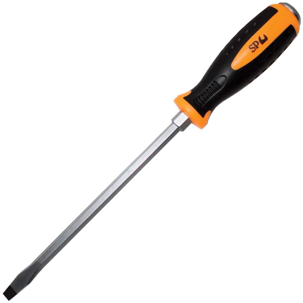 TANG-THRU FLAT TIP SCREWDRIVER 5/16" x 7-7/8"