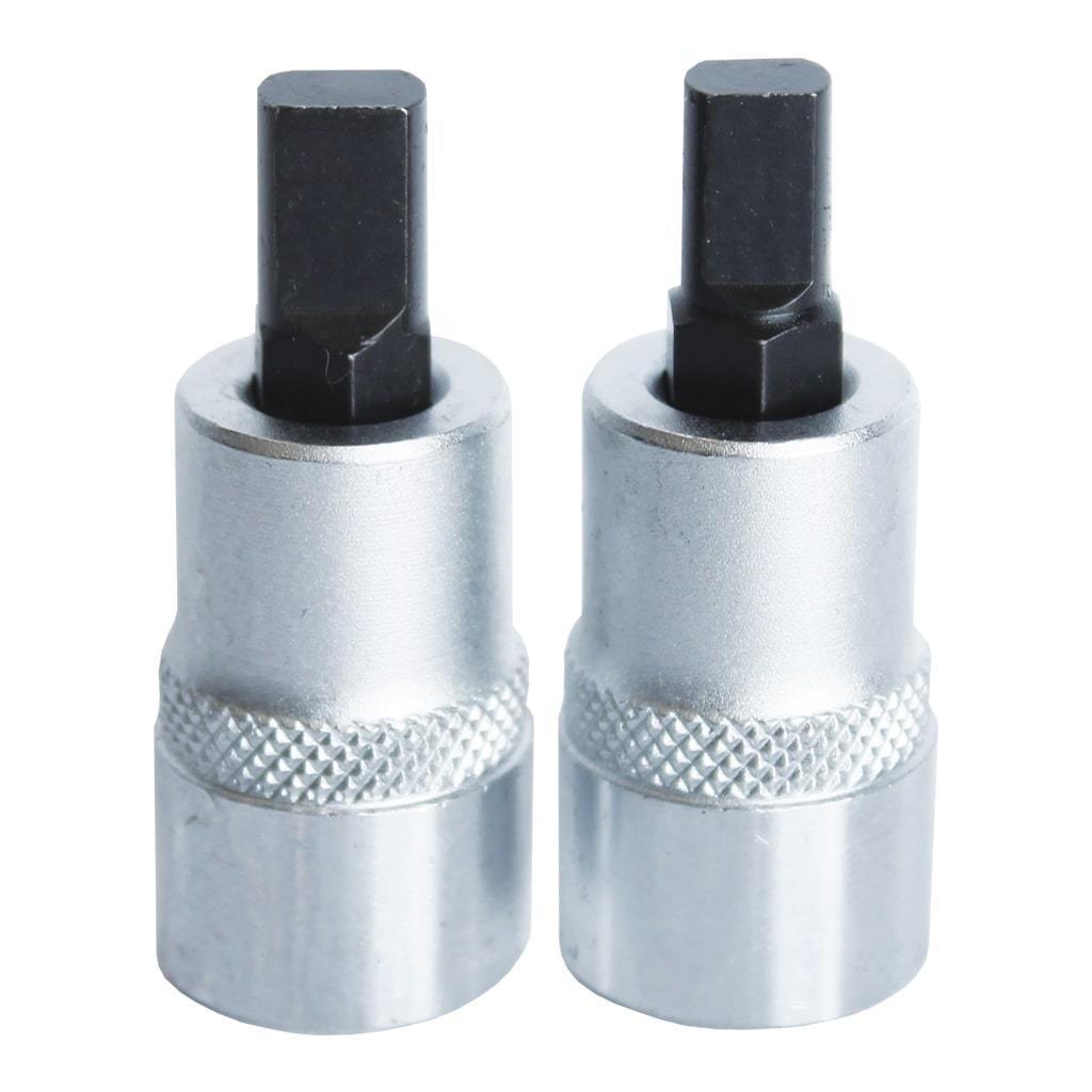 2PC PRY BIT (DOUBLE D) SOCKET SET