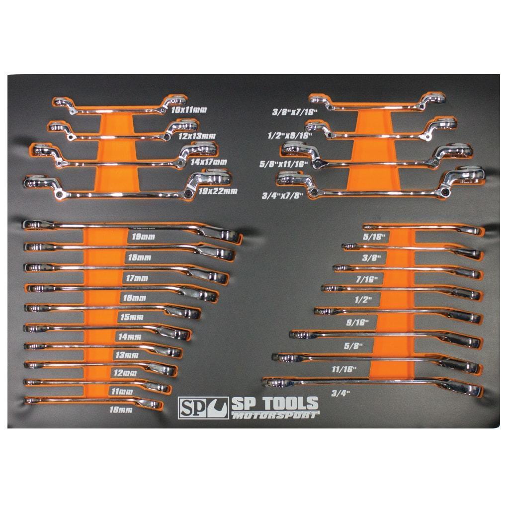 EVA TOOLKIT MSP 26 PC MET/SAE FLEXFLARE &amp; QUAD DR