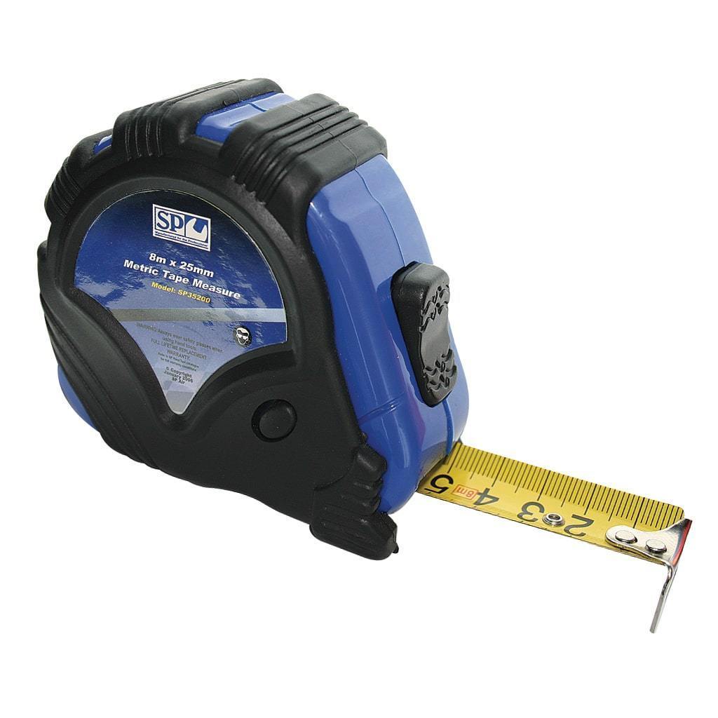 TAPE MEASURE 8M X 25MM METRIC