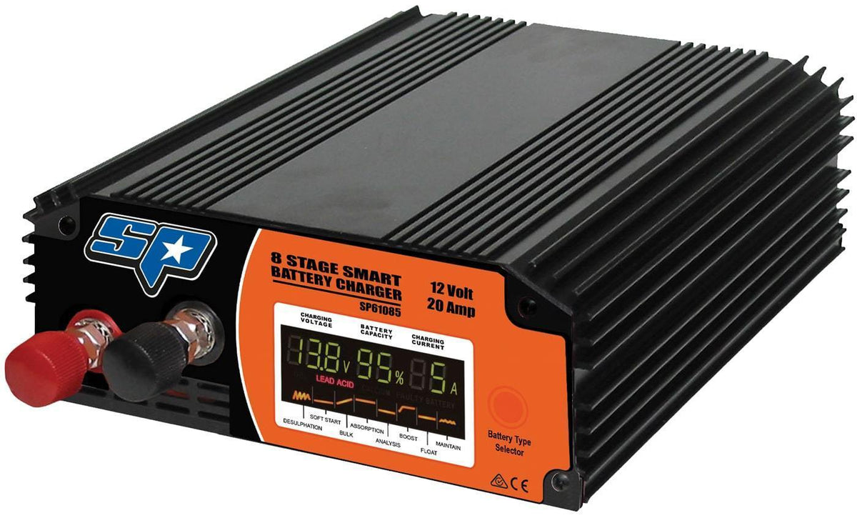 8 Stage 20 Amp Smart Battery Charger