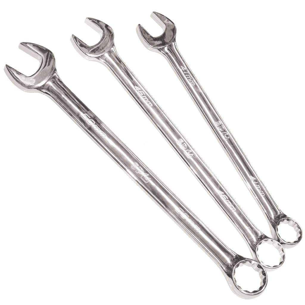 3PC METRIC JUMBO COMBINATION WRENCH SET