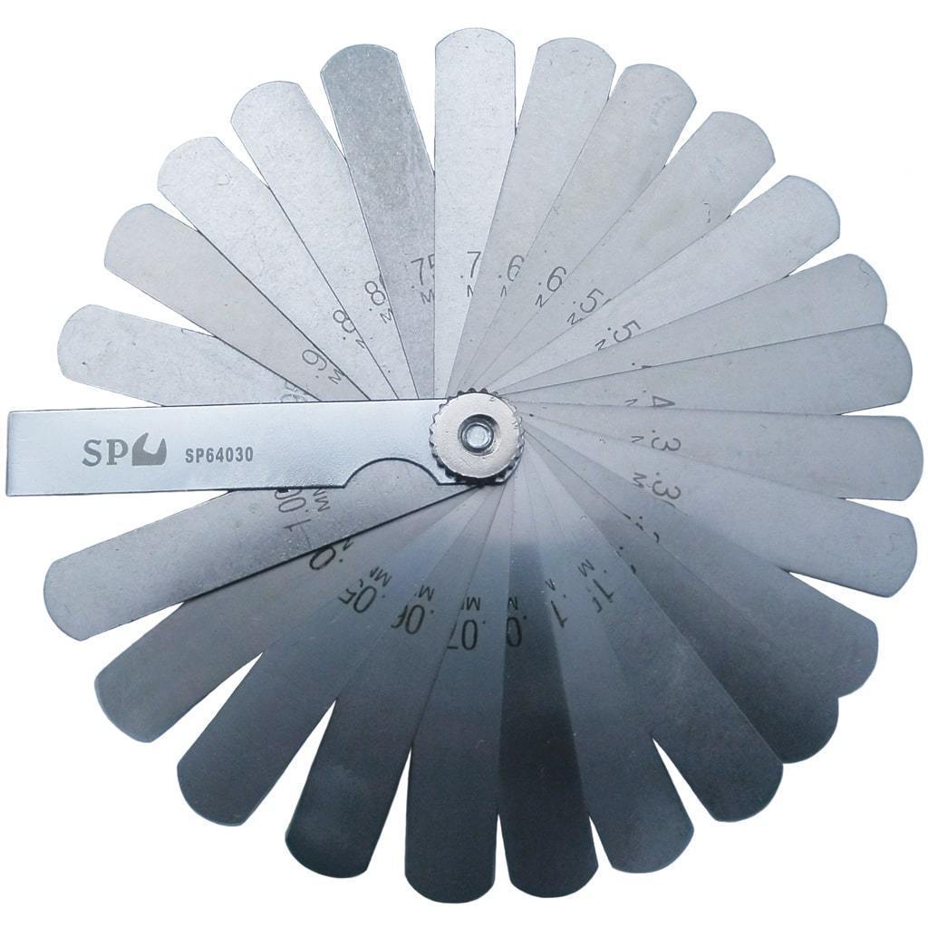 GAUGE 25PCS METRIC FEELER SET -3&quot; TYPE A