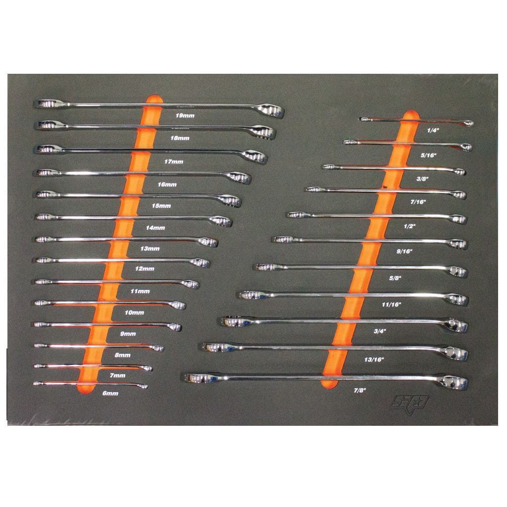 25PC METRIC WRENCH SET W/ EVA FOAM