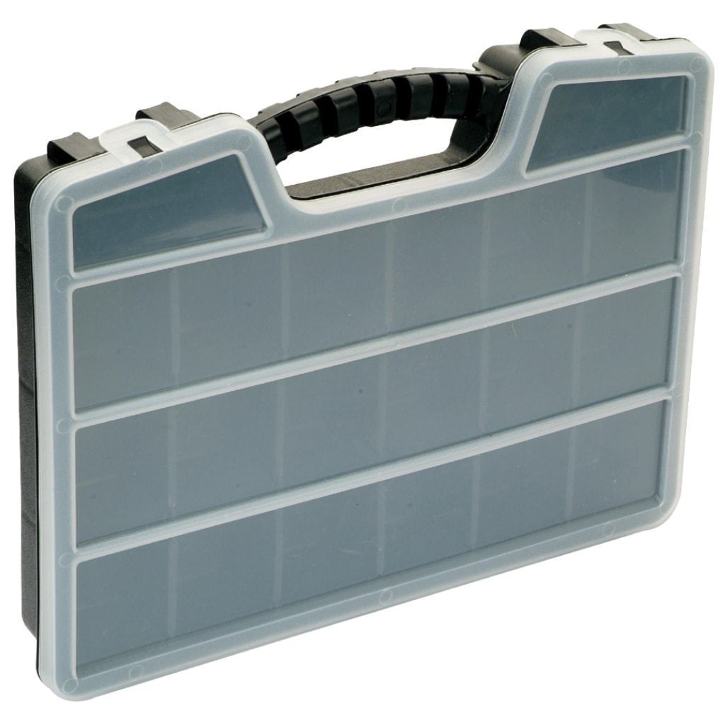 SP PLASTIC STORAGE CASE w/ DIVIDERS - LARGE