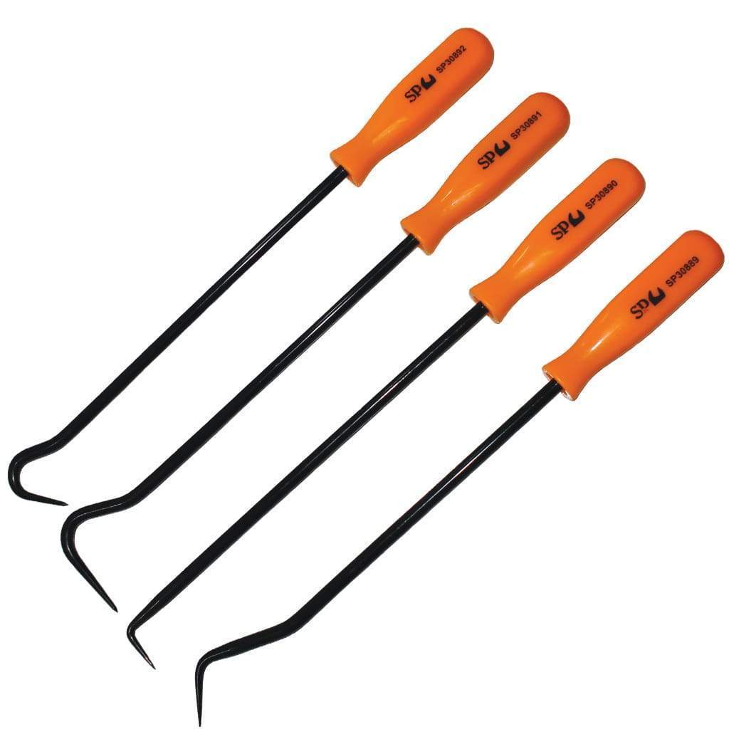 4PC EXTRA LONG HOOK &amp; PICK SET