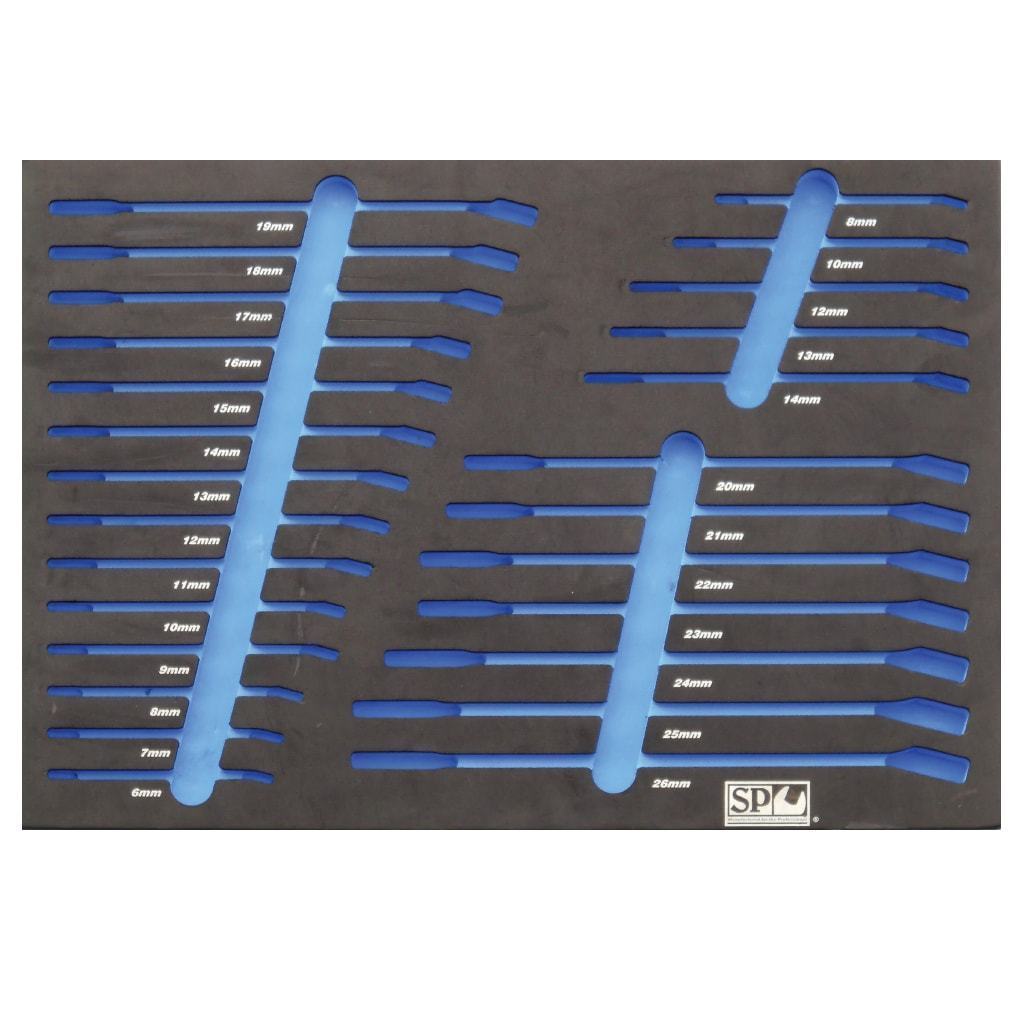 EVA Foam Tool Storage (26pc Metric) - Wrenches