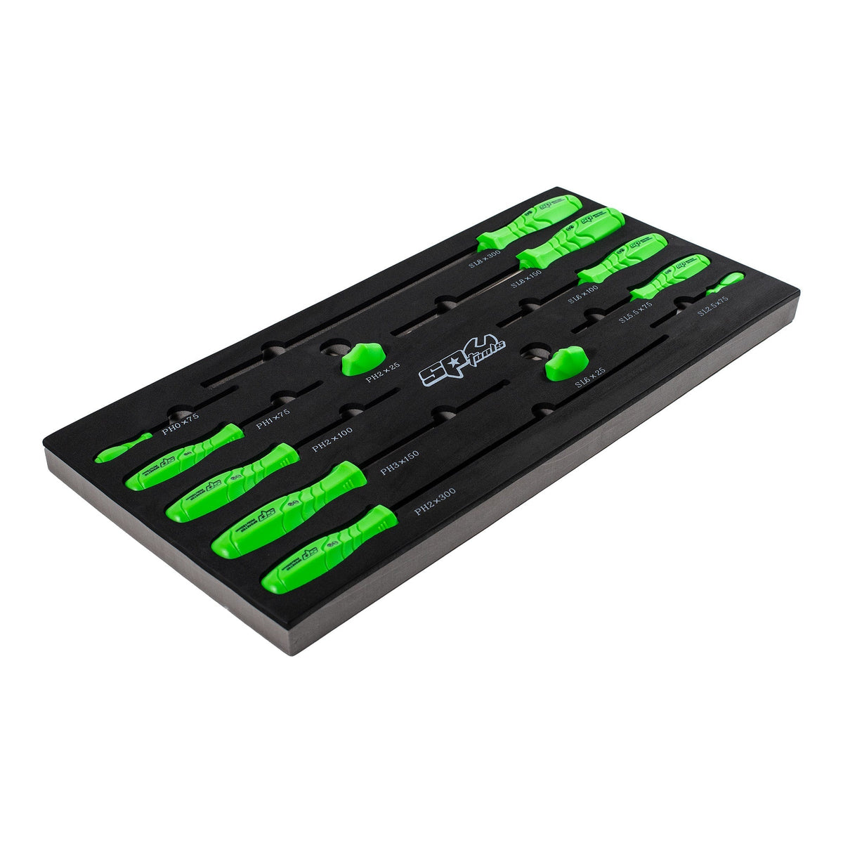 12PC PREMIUM SCREWDRIVER SET w/ EVA FOAM