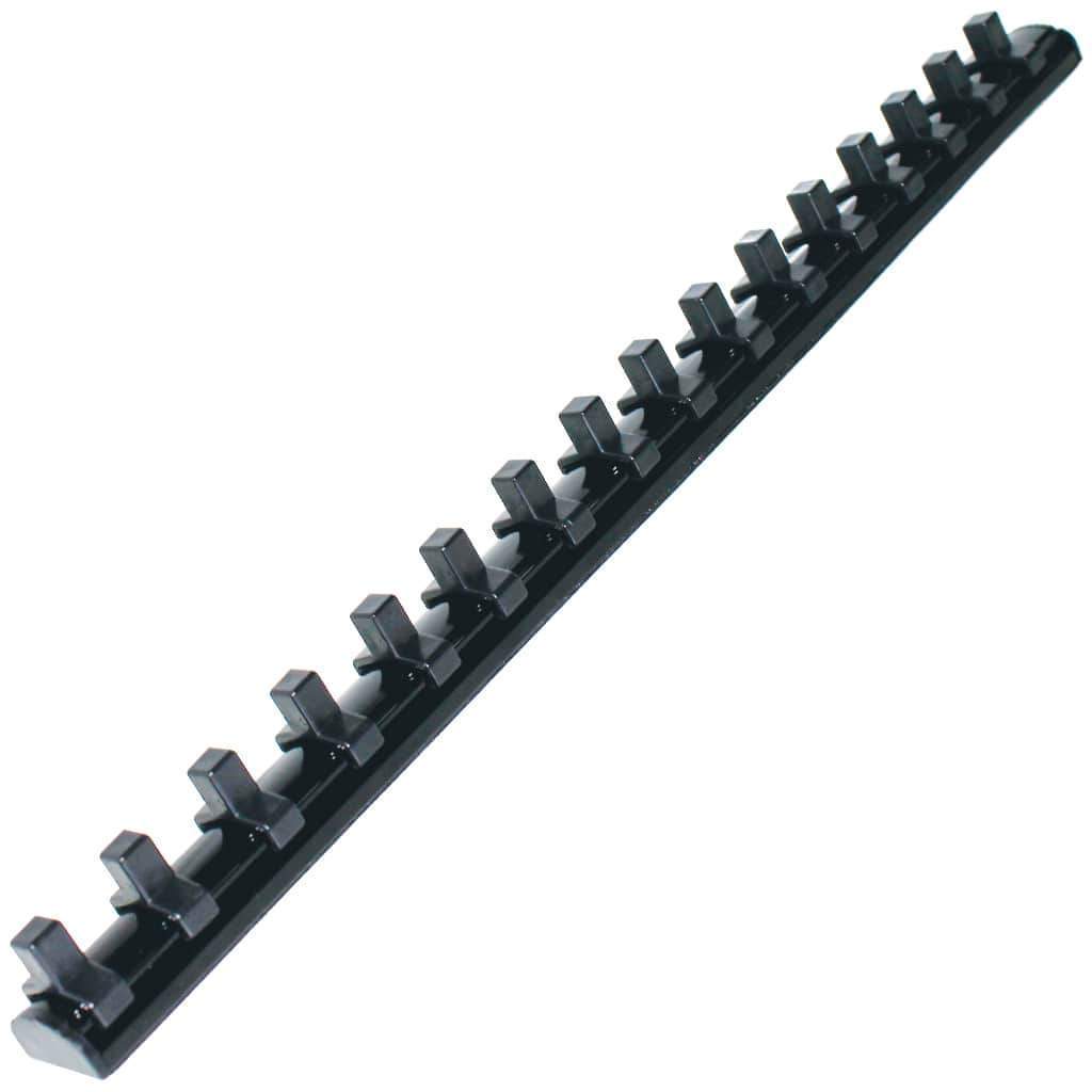SOCKET RAIL 1/4&quot;DR HOLDS 10PC MAGNETIC