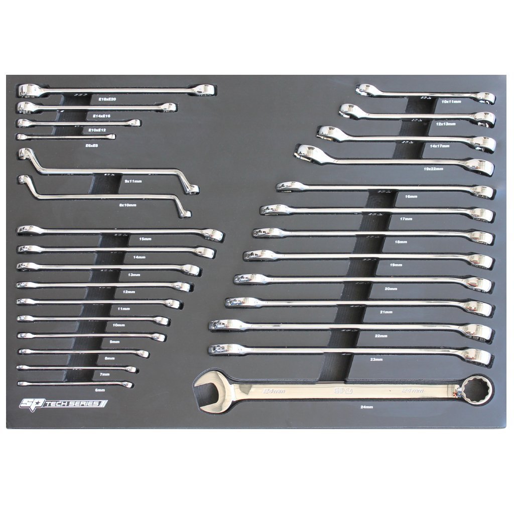 29PC METRIC WRENCH SET W/ EVA FOAM