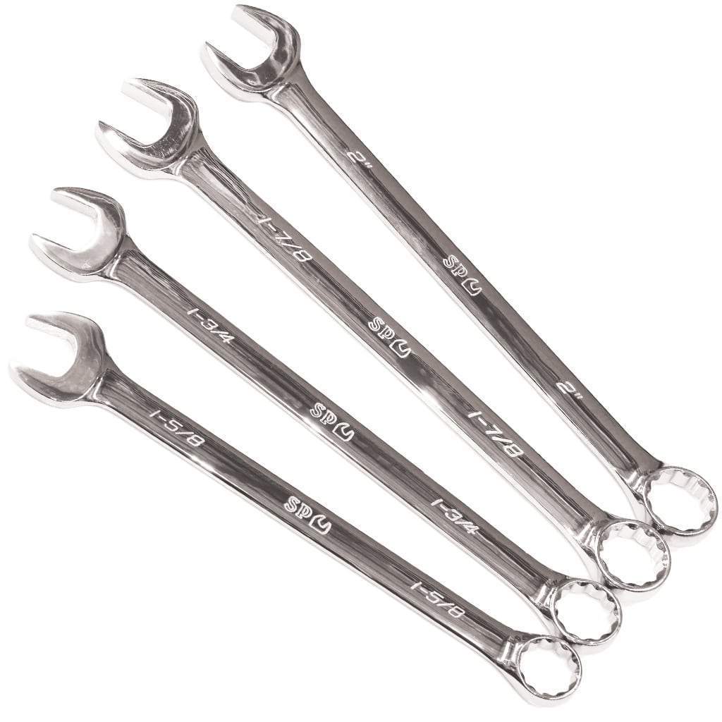 4PC SAE JUMBO COMBINATION WRENCH SET
