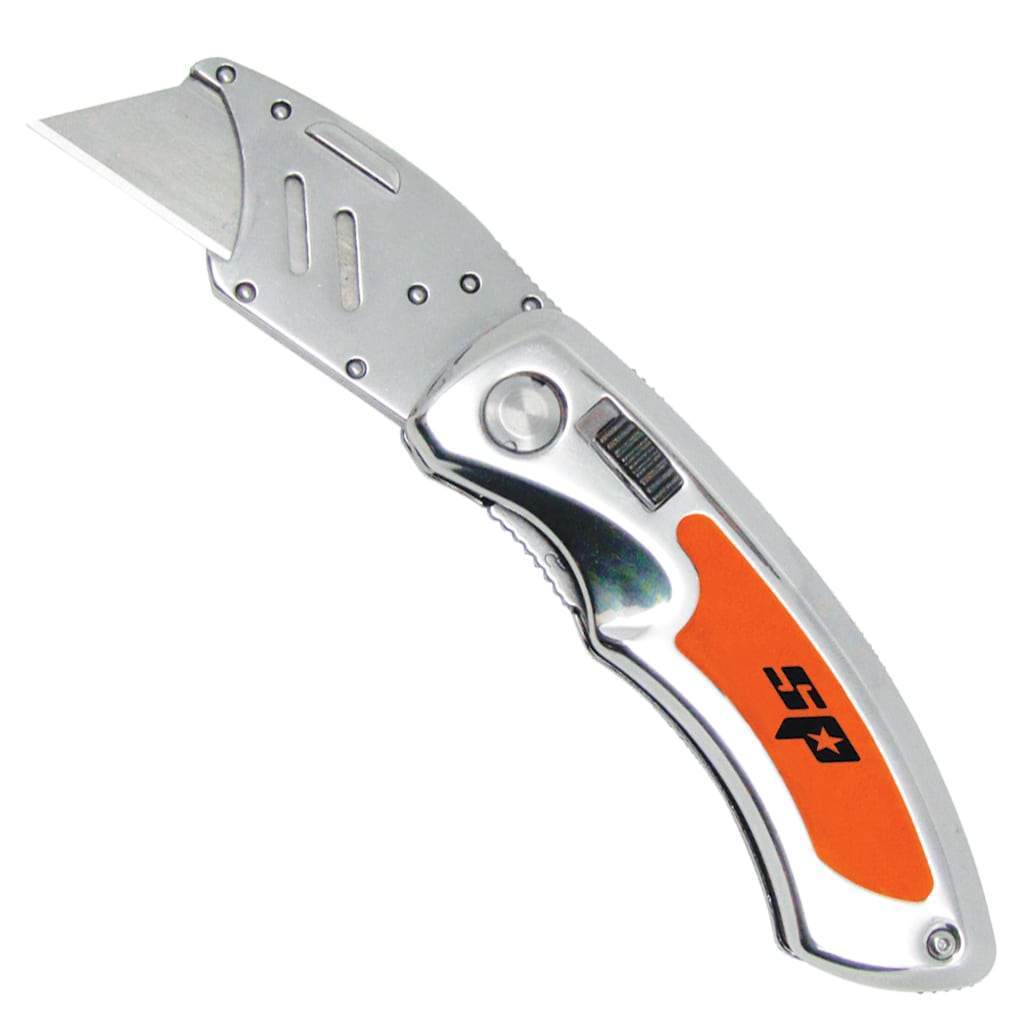 LOCK-BACK FOLDING UTILITY KNIFE