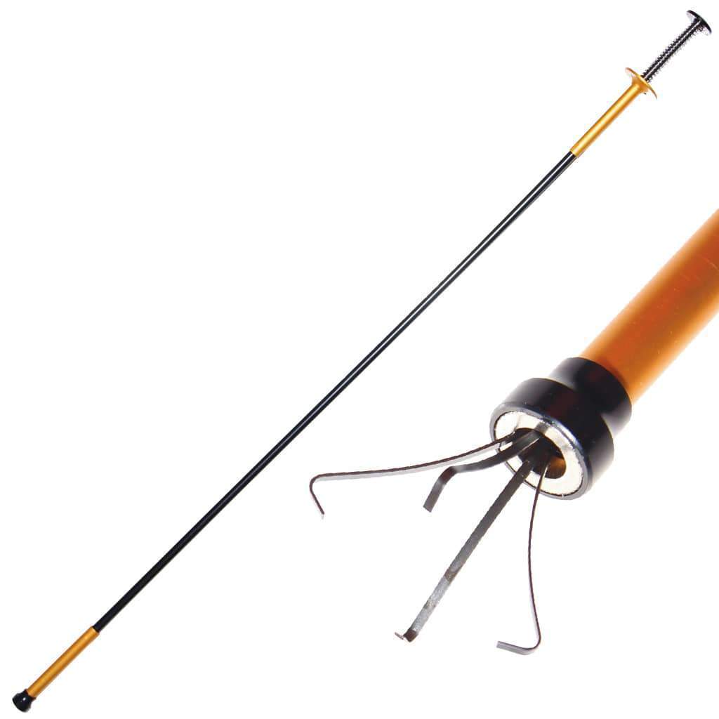 2IN1 MACNETIC TIP 4 JAW FLEXIBLE PICK-UP TOOL 24&quot;