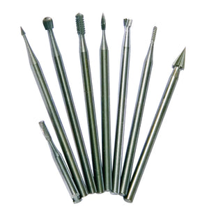 8-Piece Mini Steel Burr Set