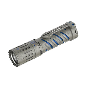 E70 TITANIUM EDC FLASHLIGHT w/BATTERY - 4000 LUMENS