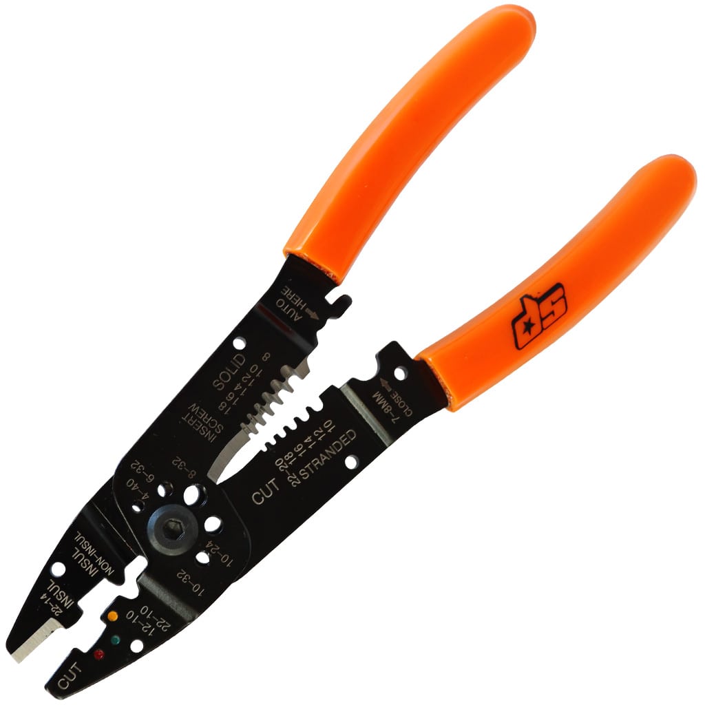 9&quot; INSULATED WIRE STRIPPER/CRIMPER