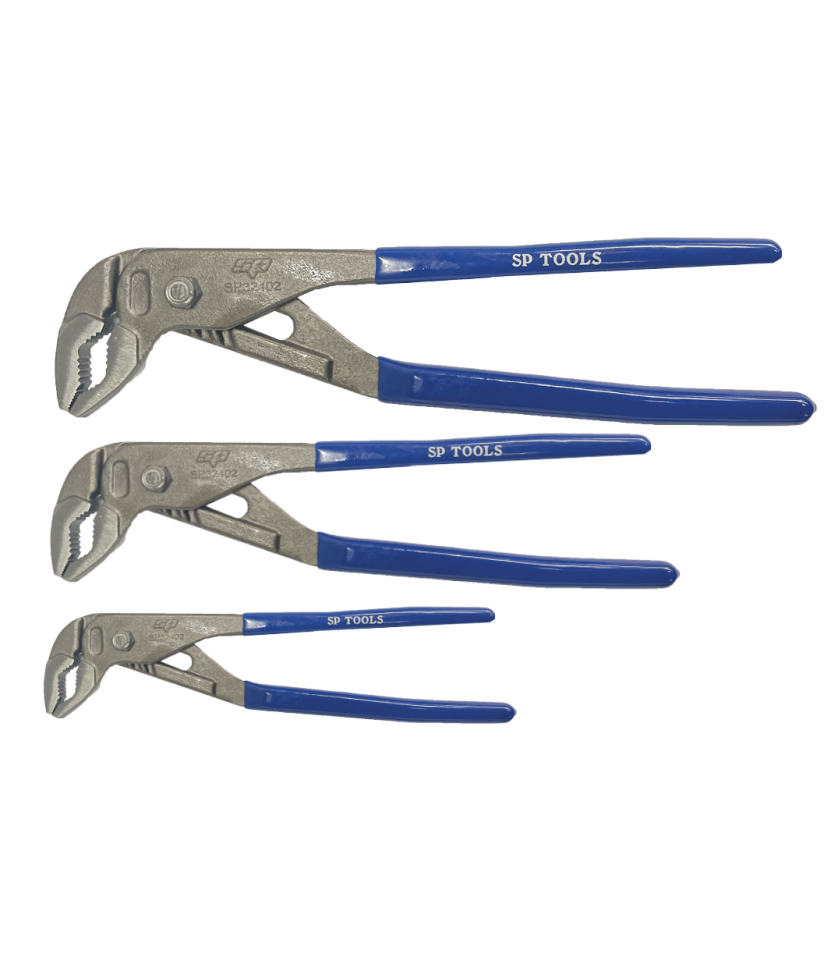 Multigrips Plier Set - Adjustable - 3pc