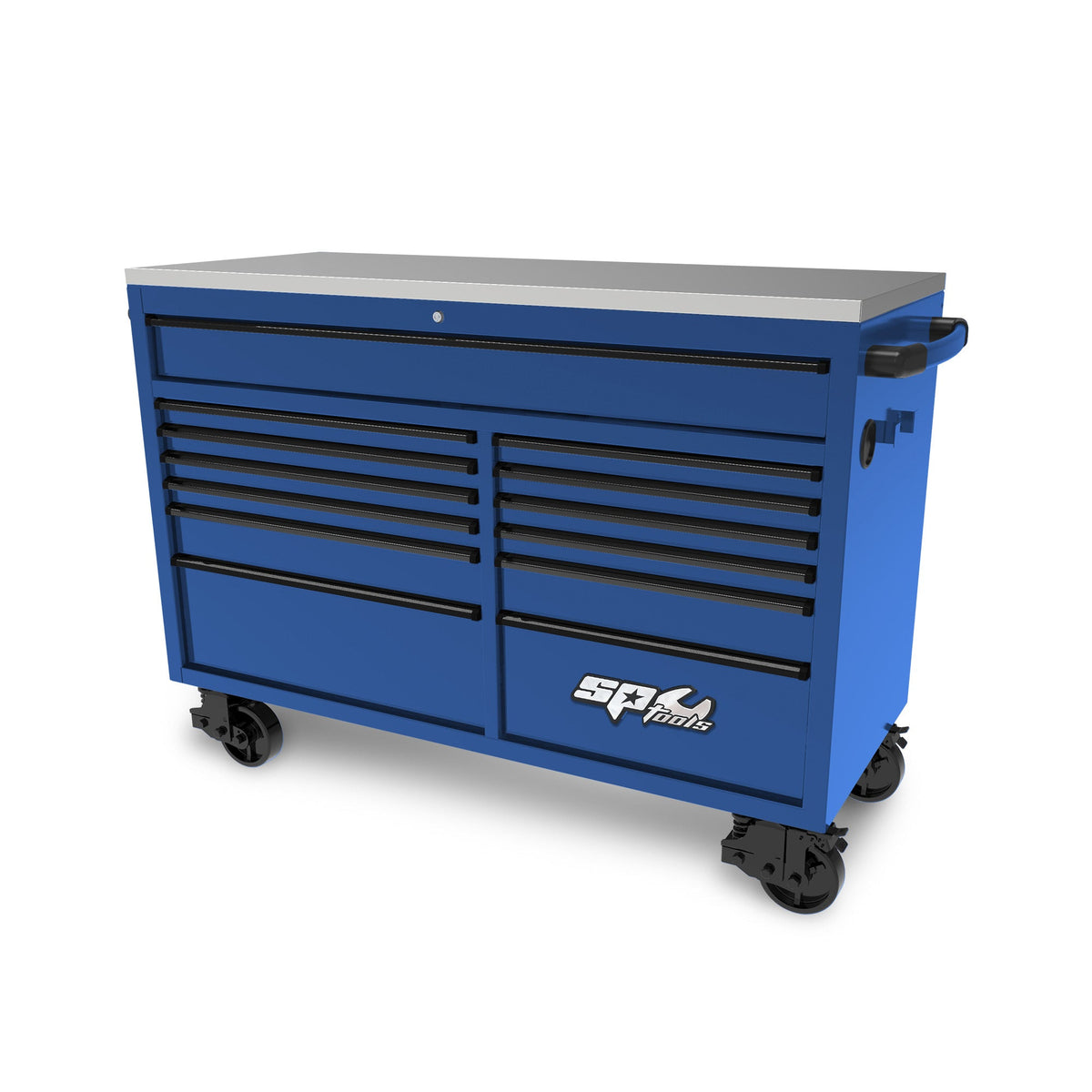 59&quot; 13 Drawer Double Bank Toolbox