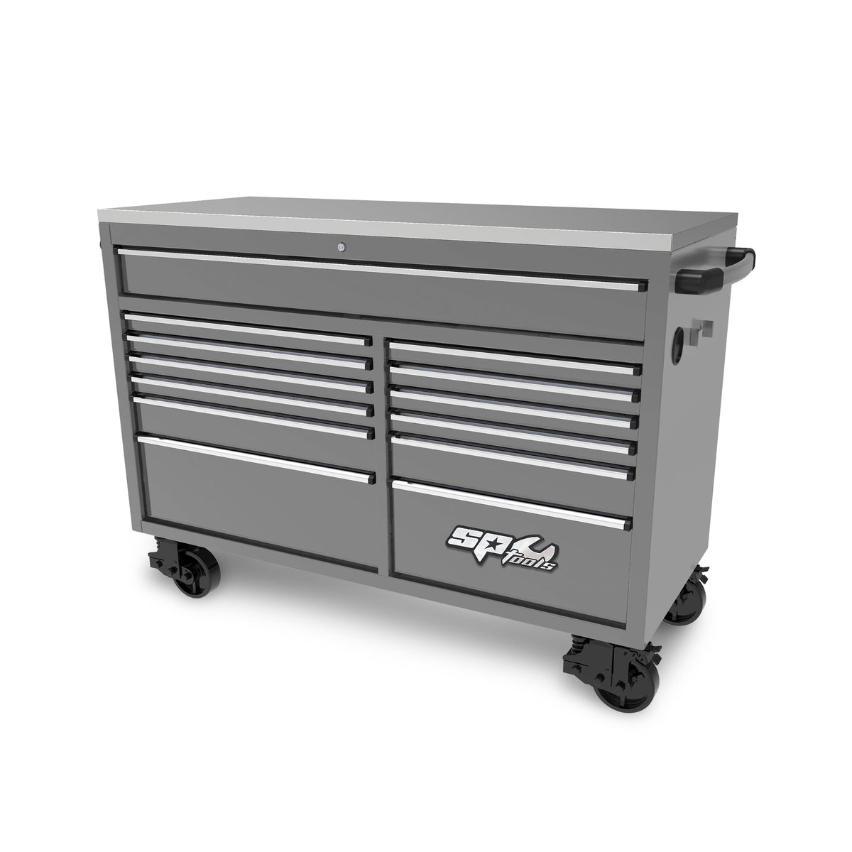 59&quot; 13 Drawer Double Bank Toolbox