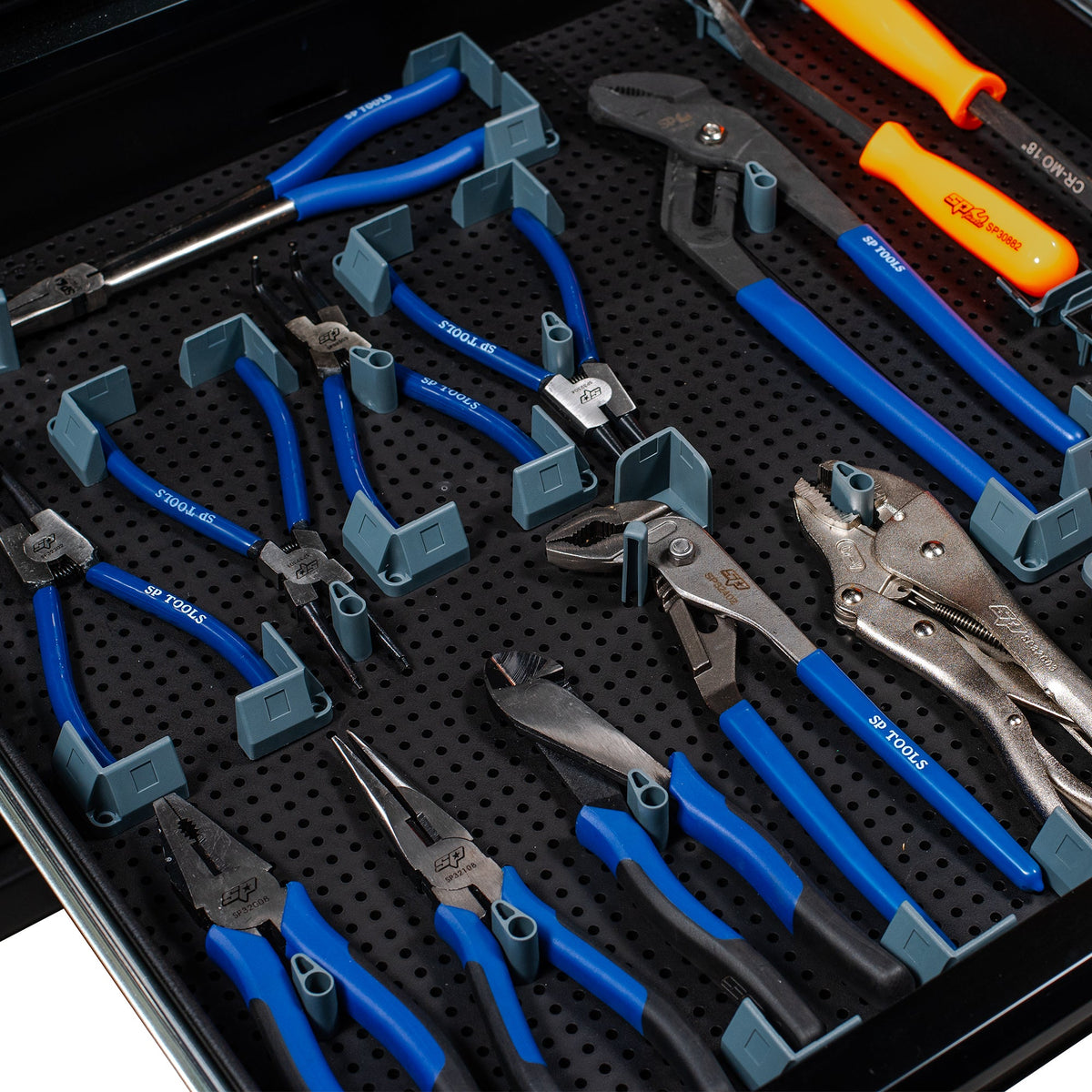 189PC TOOLGRID™ PLIERS &amp; CASE SET - NO BOARD