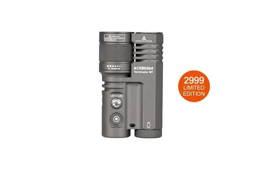 Terminator M1 Dual-Head LEP Flashlight (Limited Edition)